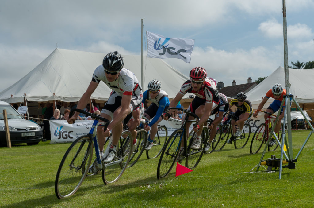 Cycle race at Halkirk Games