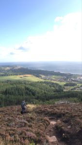 The view over Sutherland from Ben Bhraggie